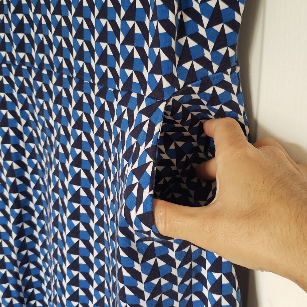 New York & Co Geometric A-Line Dress - Picture 3 of 3